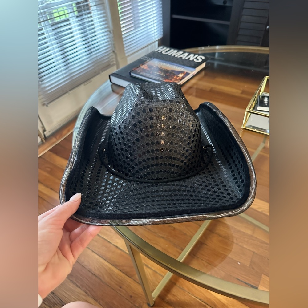 Light up cowboy hat